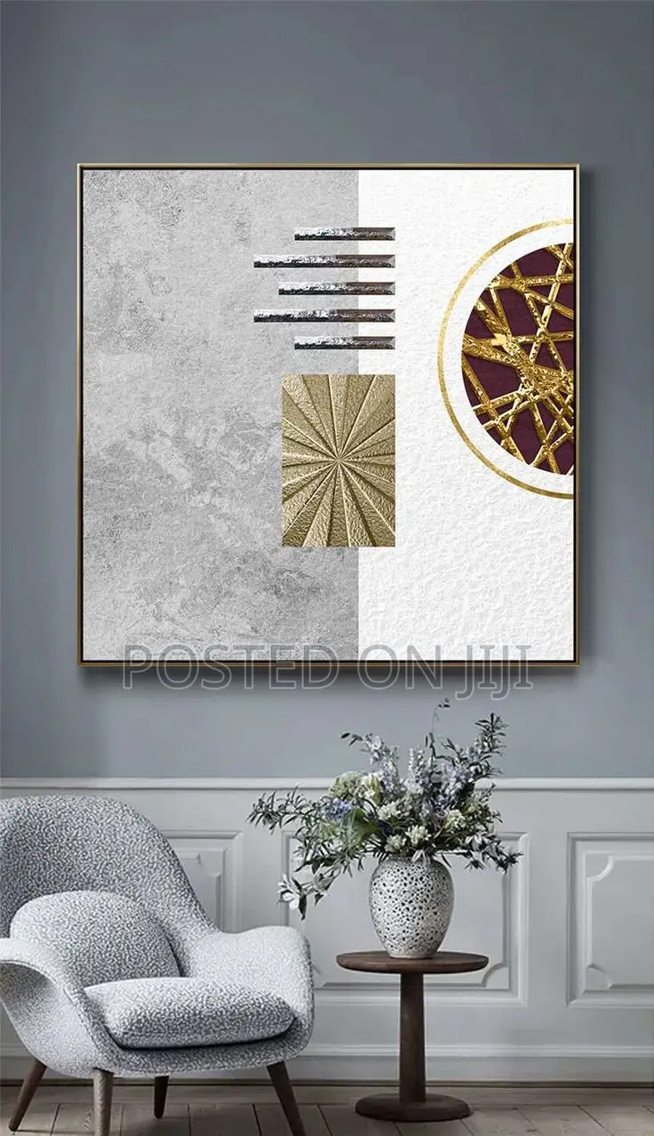 Multiple Coloured Square Acrylic Wall Art