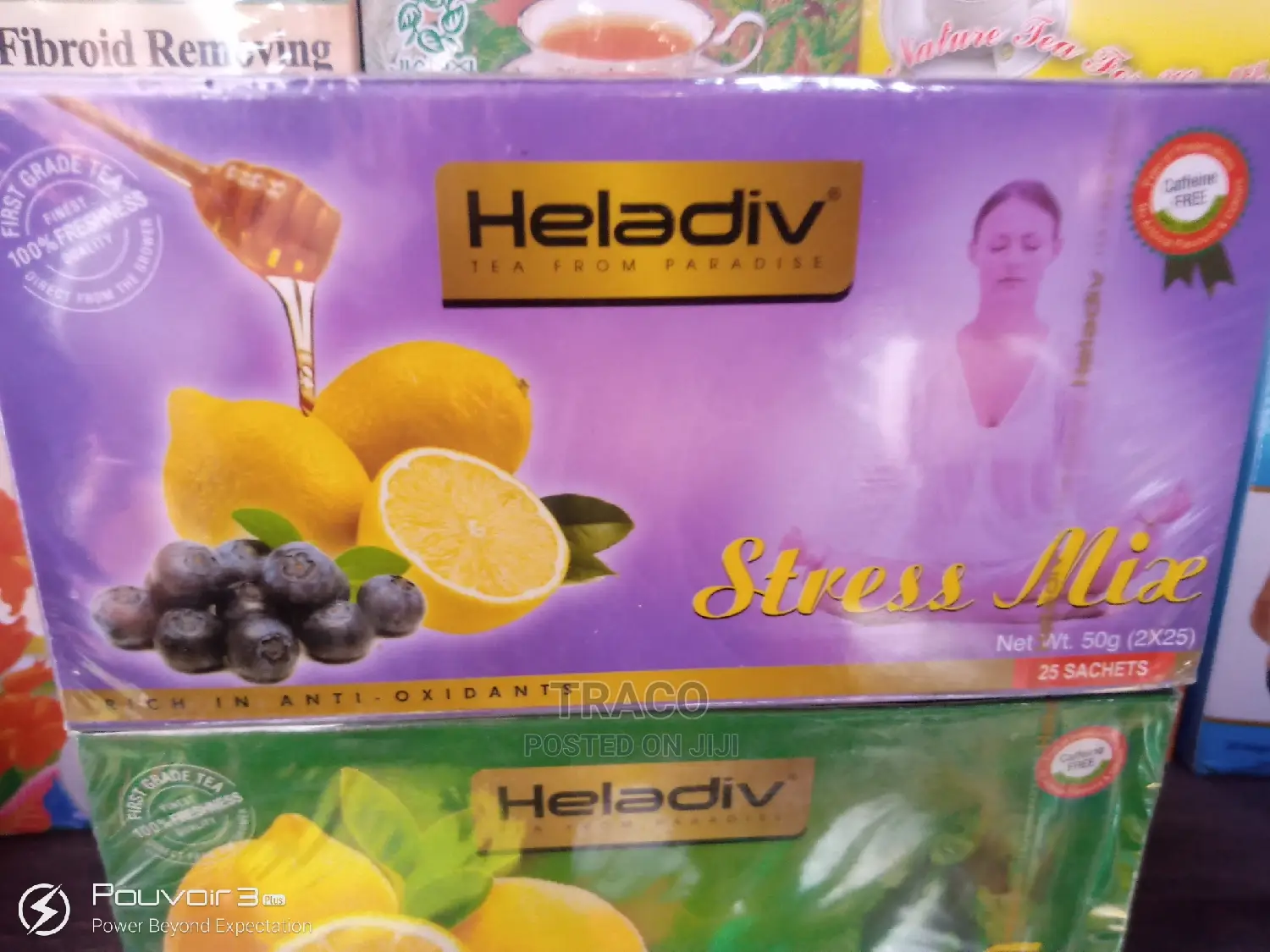 Heladiv Ready to Drink (RTD) Green Tea, Stress Mix Etc