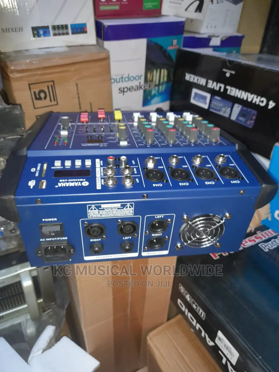 Mixer Amplifiers 4chanels SOUND EFFECTS
