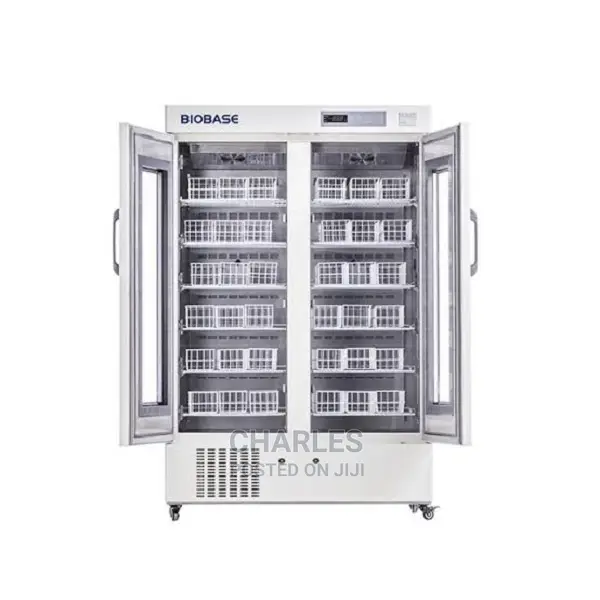 Biobase Blood Bank Refrigerator Double Door 626L