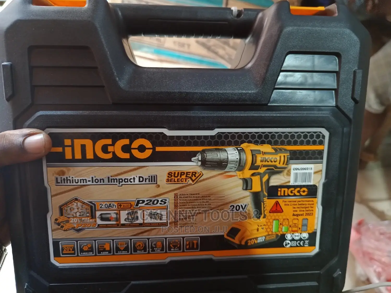 Ingco Lithium-Ion Impact Drill - CIDLI200215