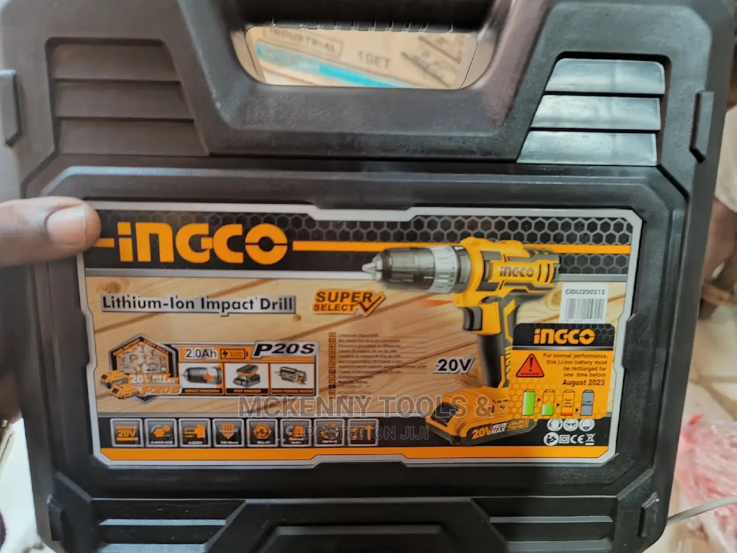 Ingco Lithium-Ion Impact Drill - CIDLI200215
