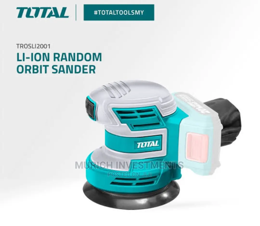 TOTAL Li-Ion Cordless Random Orbit Sander 5" TROSLI2001