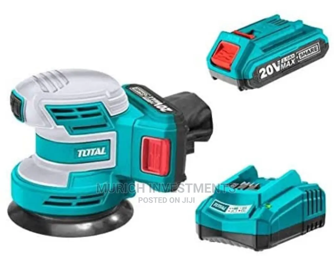 TOTAL Li-Ion Cordless Random Orbit Sander 5" TROSLI2001