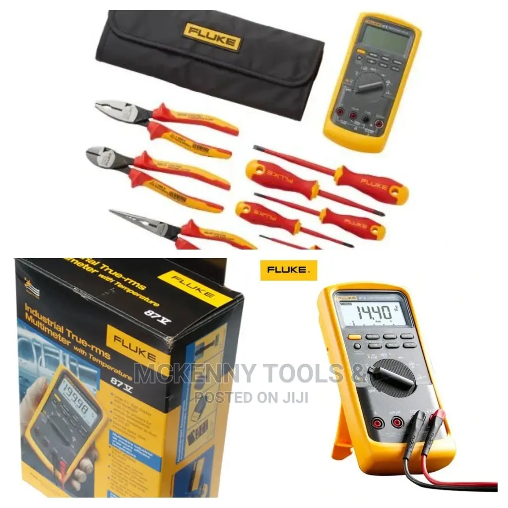 Fluke 87V Industrial Multimeter Plus Insulated Hand Tools