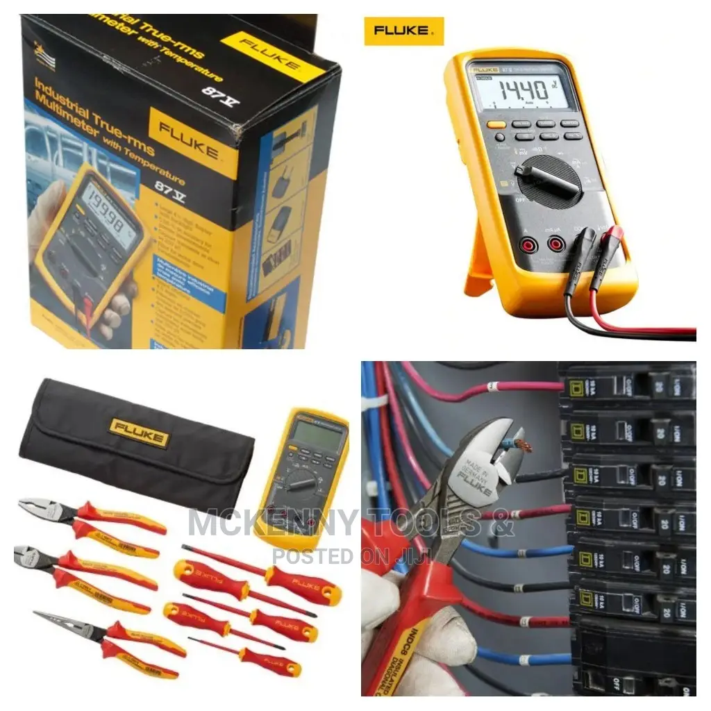 Fluke 87V Industrial Multimeter Plus Insulated Hand Tools