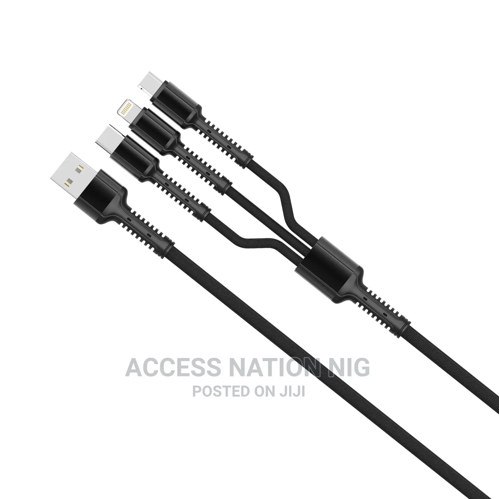 LDNIO LC93 Quick Charging Cable 3in1 for Ios,Type C, Usb 3.0
