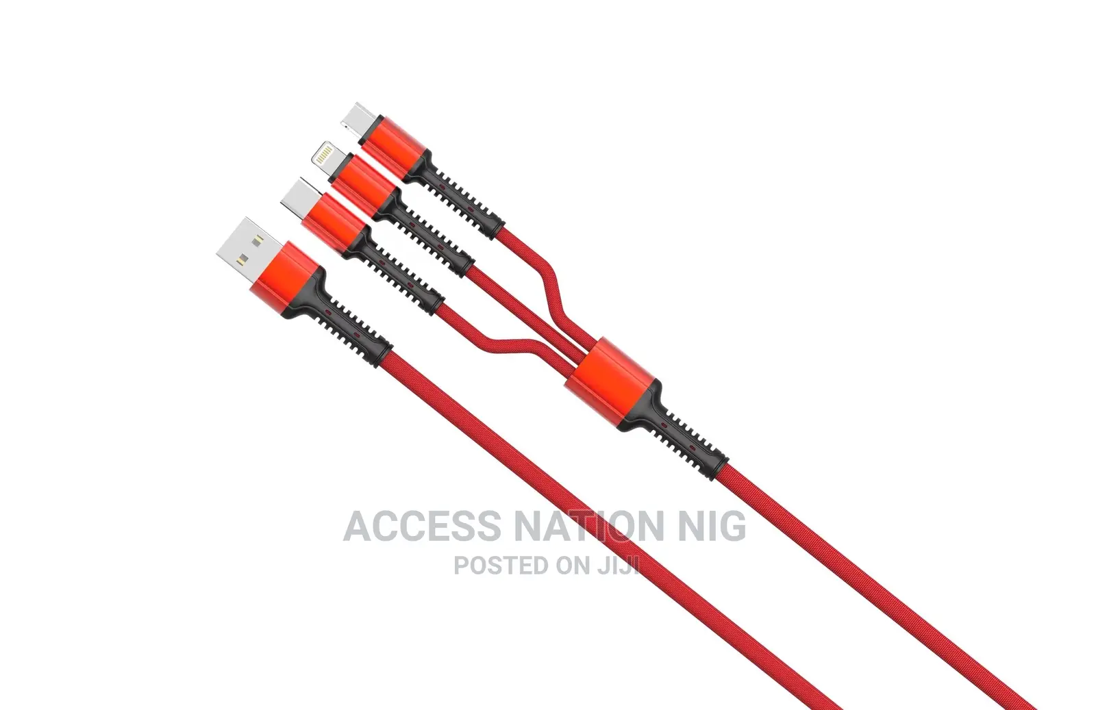 LDNIO LC93 Quick Charging Cable 3in1 for Ios,Type C, Usb 3.0