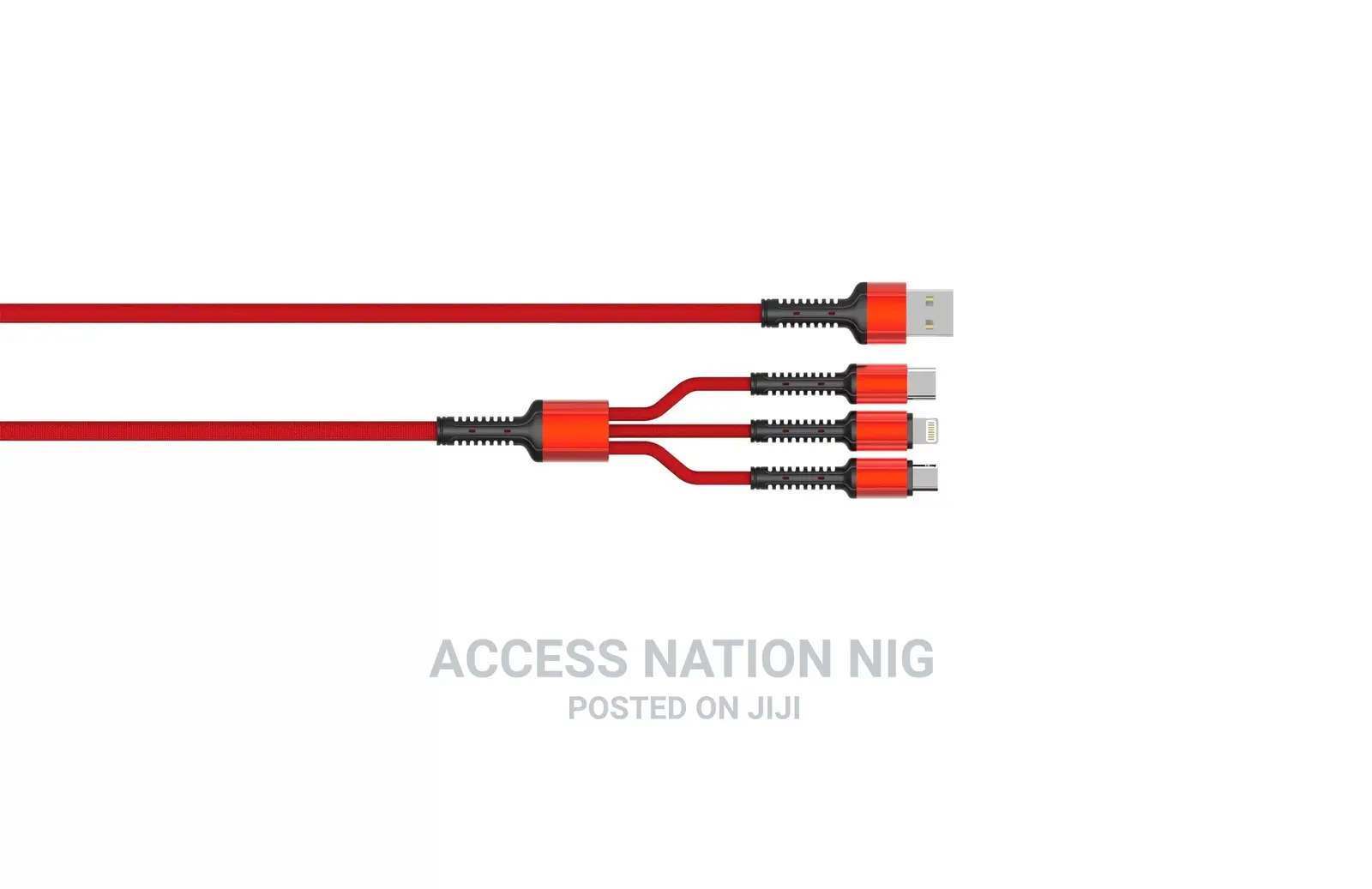 LDNIO LC93 Quick Charging Cable 3in1 for Ios,Type C, Usb 3.0