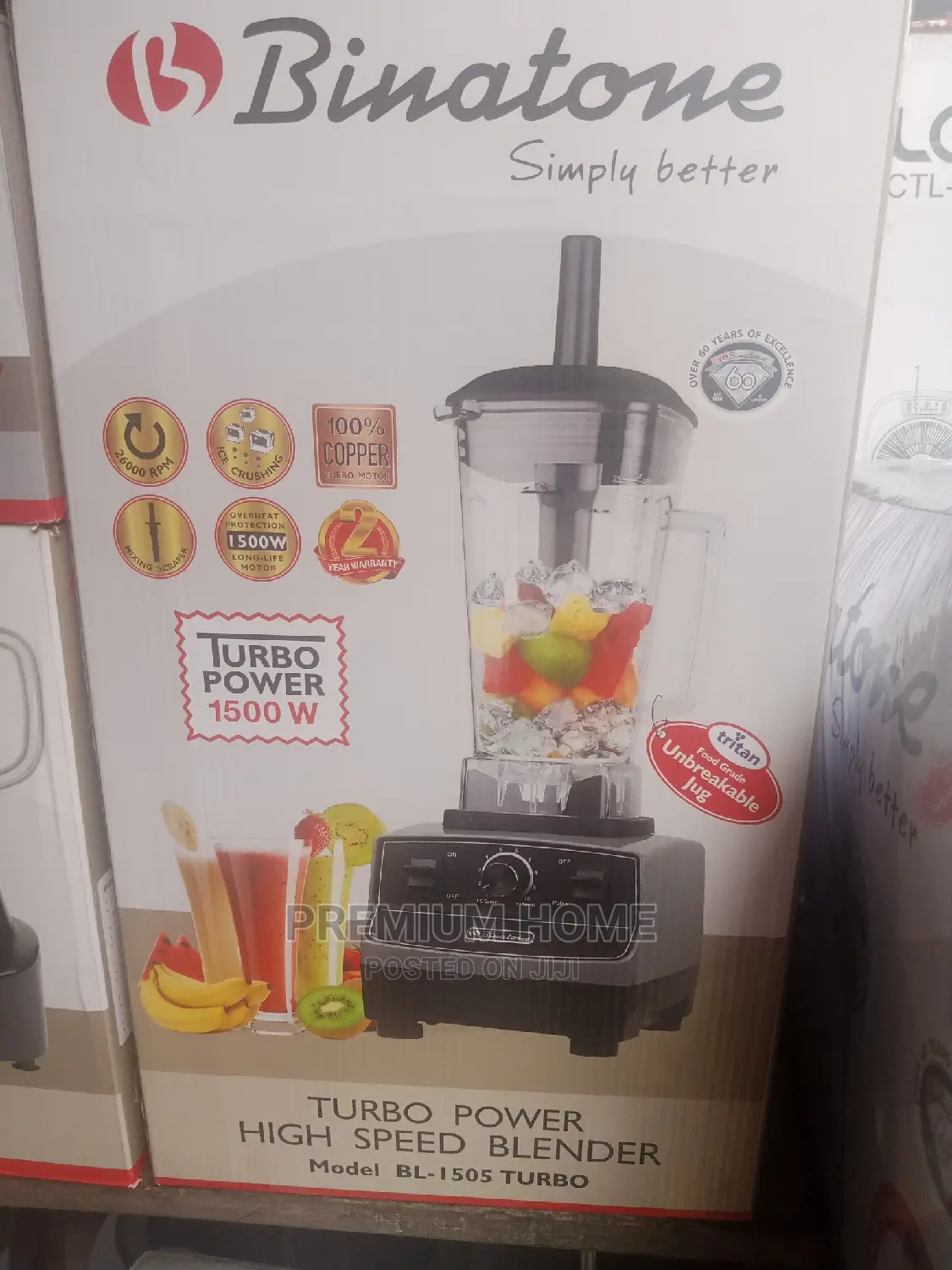 Binatone Commercial Blender BL-1505 Turbo