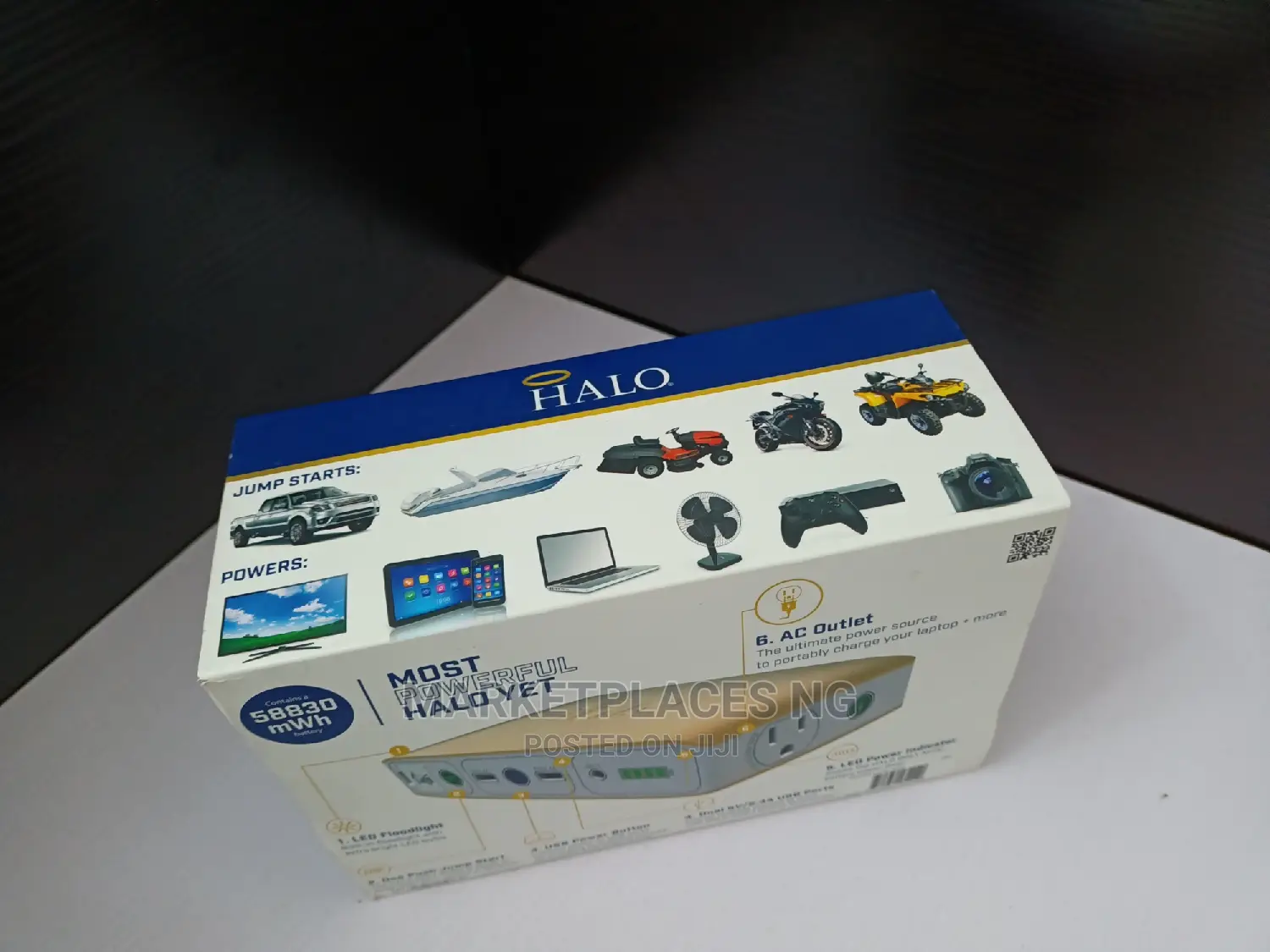 Halo Bolt Battery Jump Starter