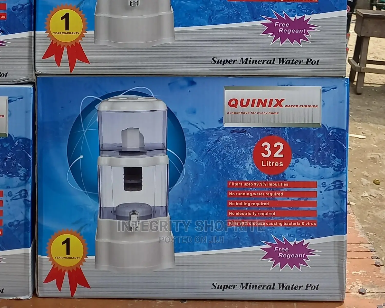 Water Purifier Filter Dispenser Alkaline Ph - 32l
