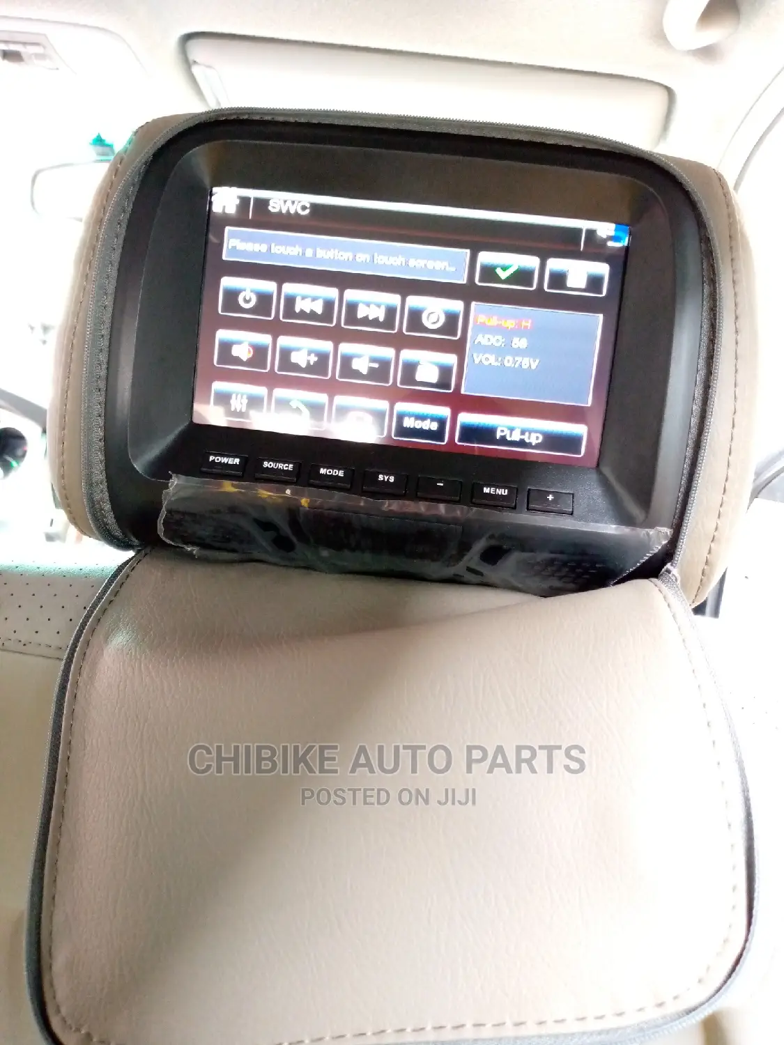 Headrest Monitor Two In One