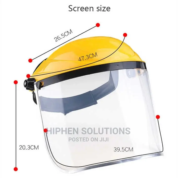 Extended Cover Safety Face Shield