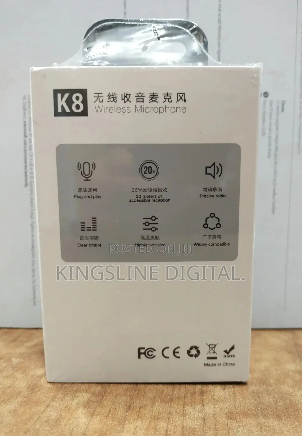 Wireless Lavalier Microphone for Phone USB C Plug and Play