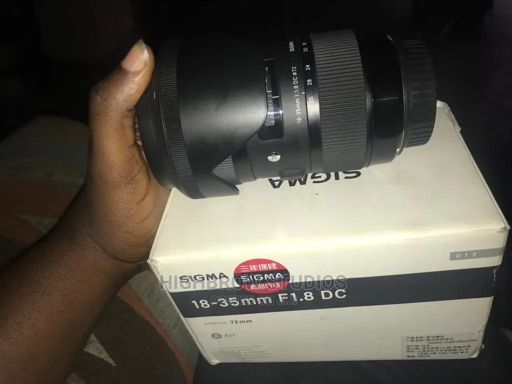 Sigma 18-35 1.8 Lens for Rent