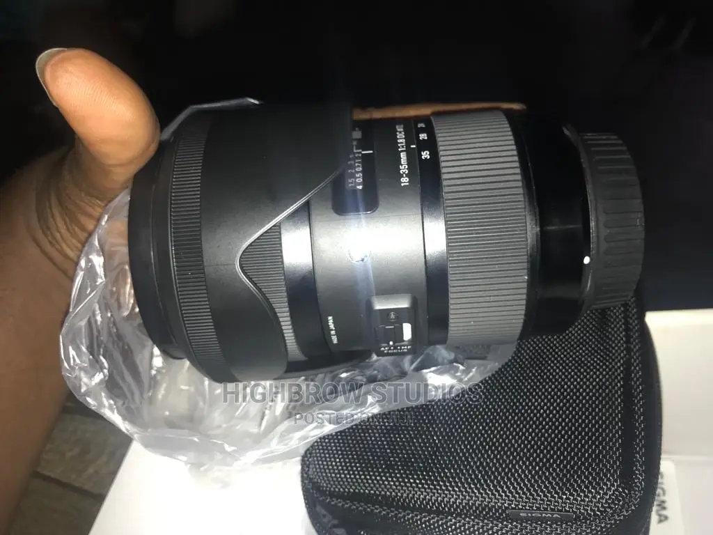 Sigma 18-35 1.8 Lens for Rent