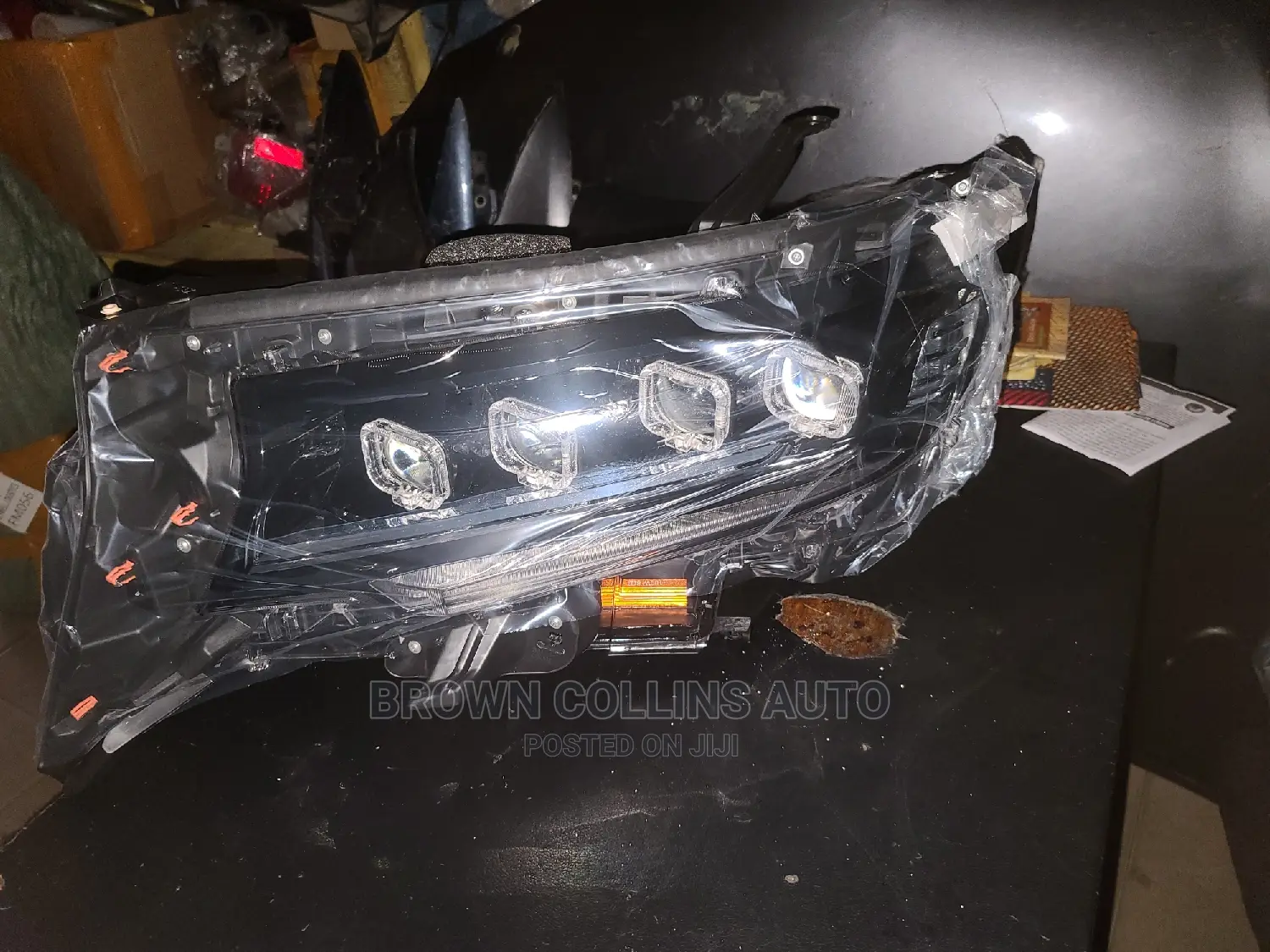 Left Side Headlamp Prado 4 Eyes