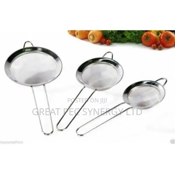 Stainless Steel Strainer - 3 Set