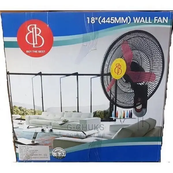 BB 18 Inch (445mm) Wall Fan