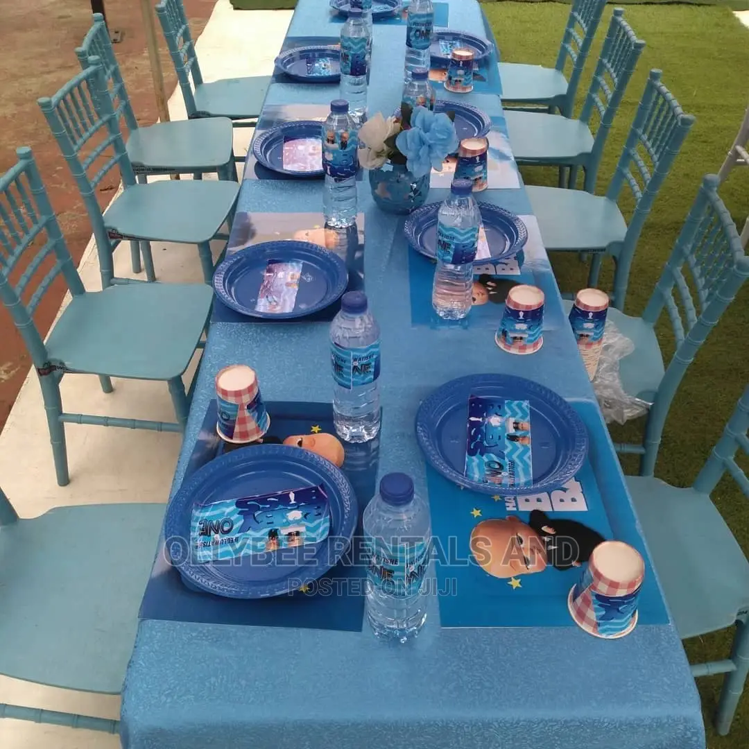 Rentals; Kids Chairs,Tables,Dj Service, Games,Decor Props