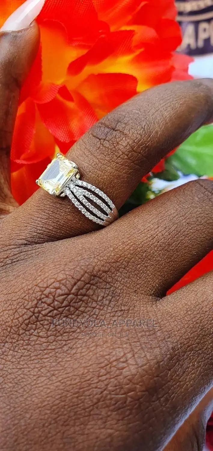 Diana 925 Sterling Silver Engagement Ring