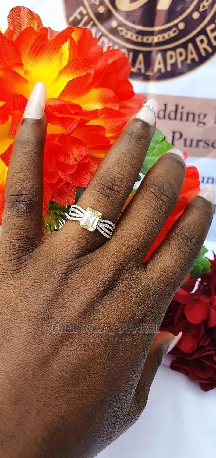 Diana 925 Sterling Silver Engagement Ring
