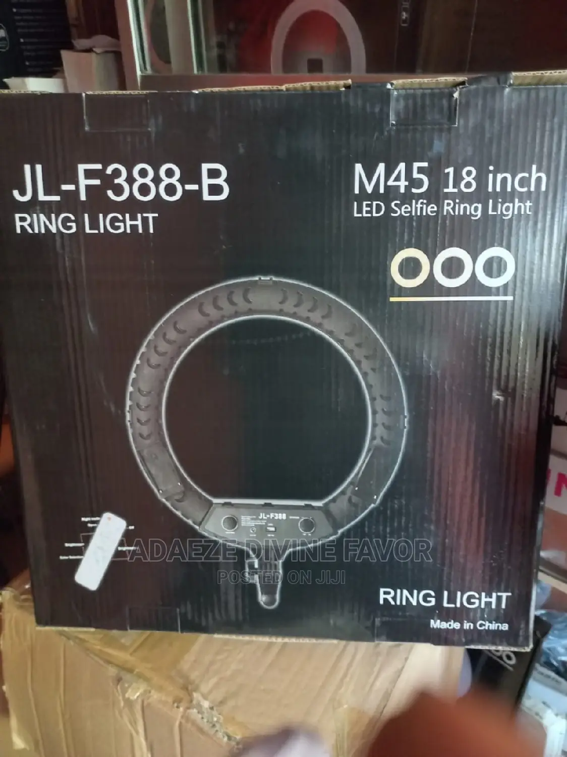 M45 18-Inch LED Selfie Ring Light