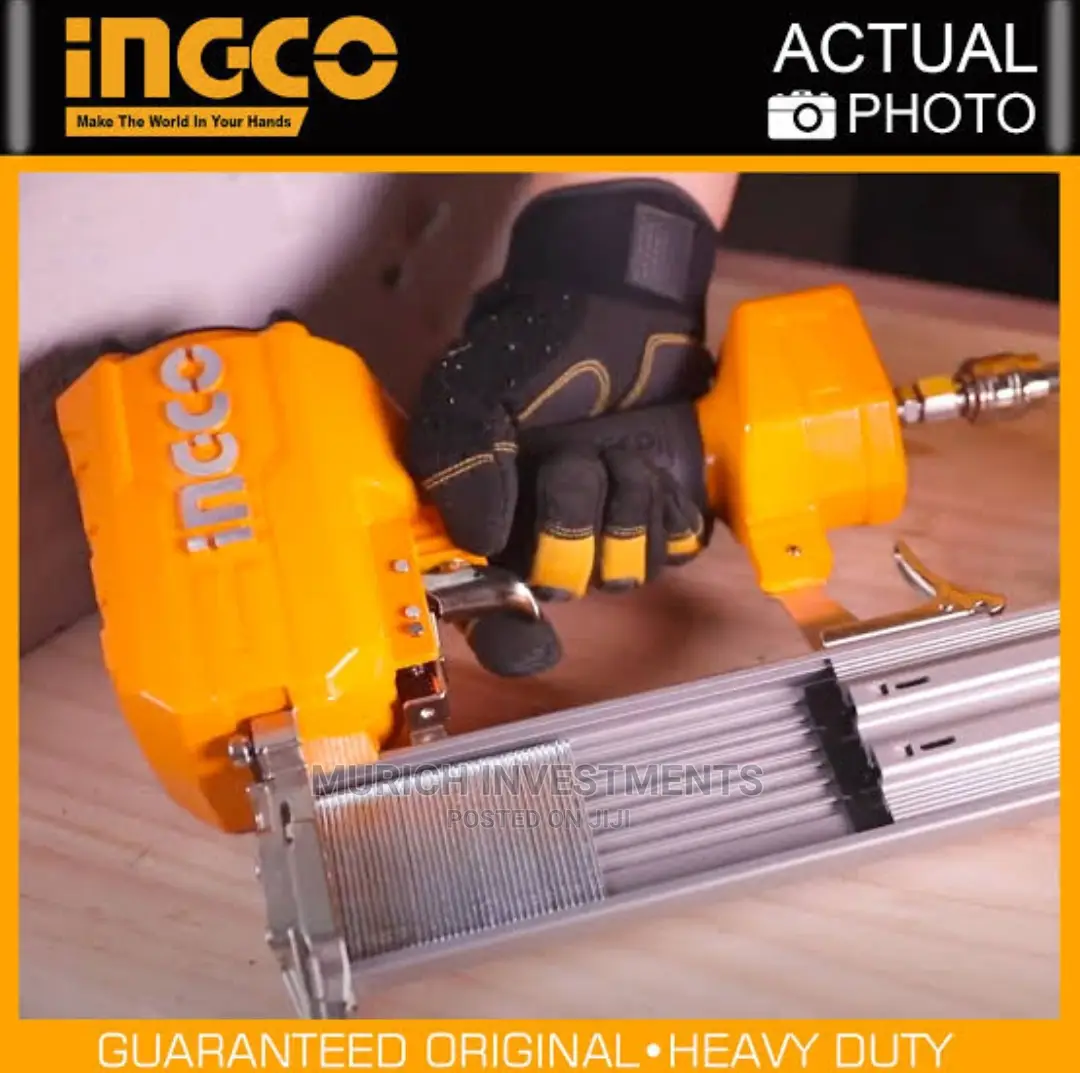 Ingco Acn18641 Industrial Air Concrete Nailer Gun 18-64mm