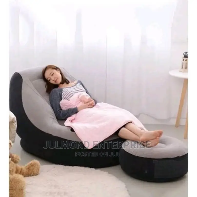 Intex Inflatable Ultra Lounge Chair With Ottoman