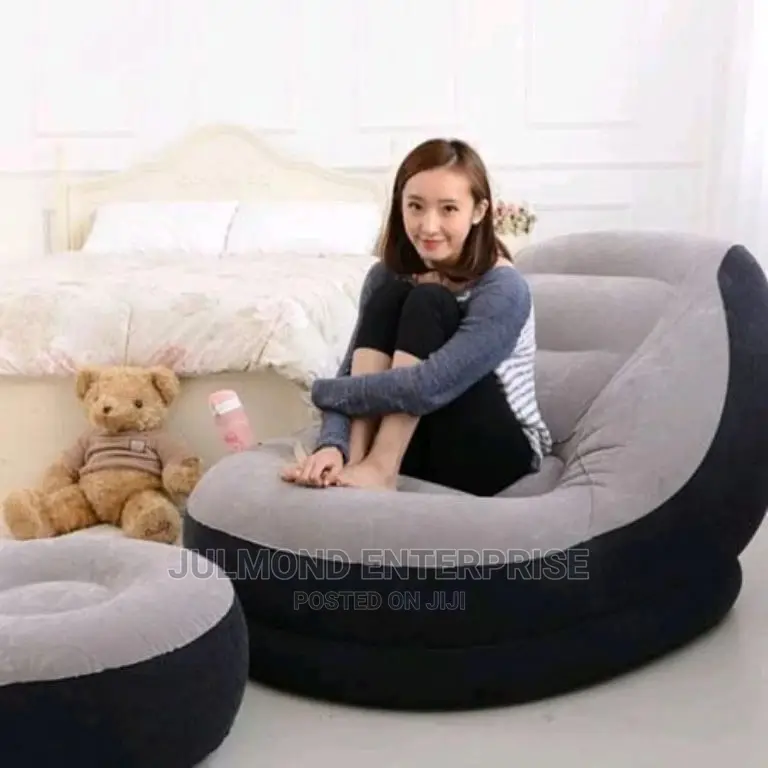 Intex Inflatable Ultra Lounge Chair With Ottoman