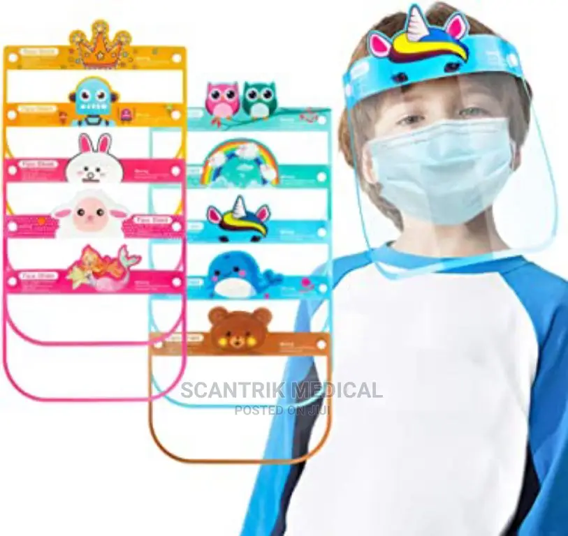Kids Face Shield Anti Fog Protective Safety Covers