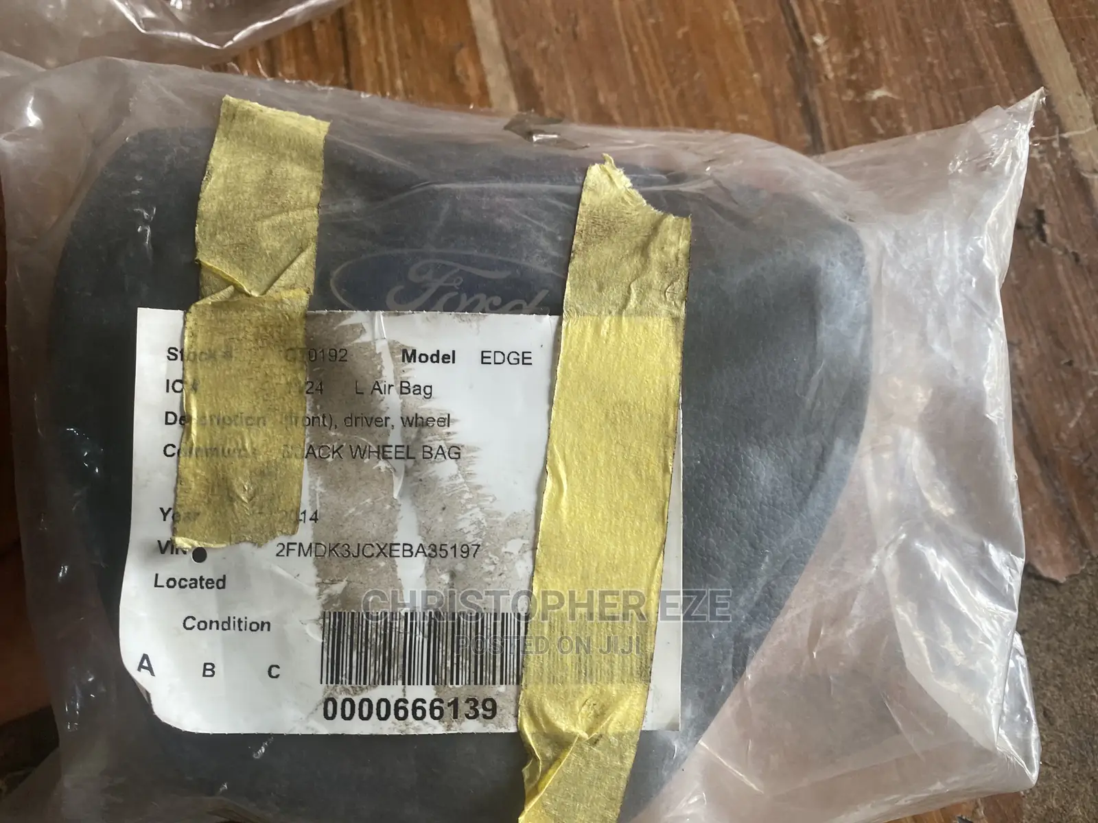 Ford Edge Explorer Taurus Flex Steering Airbag