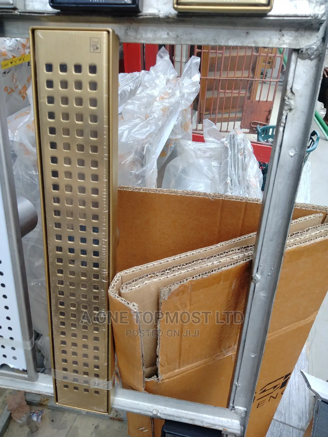 Gold Linear Floor Drain (60cm)