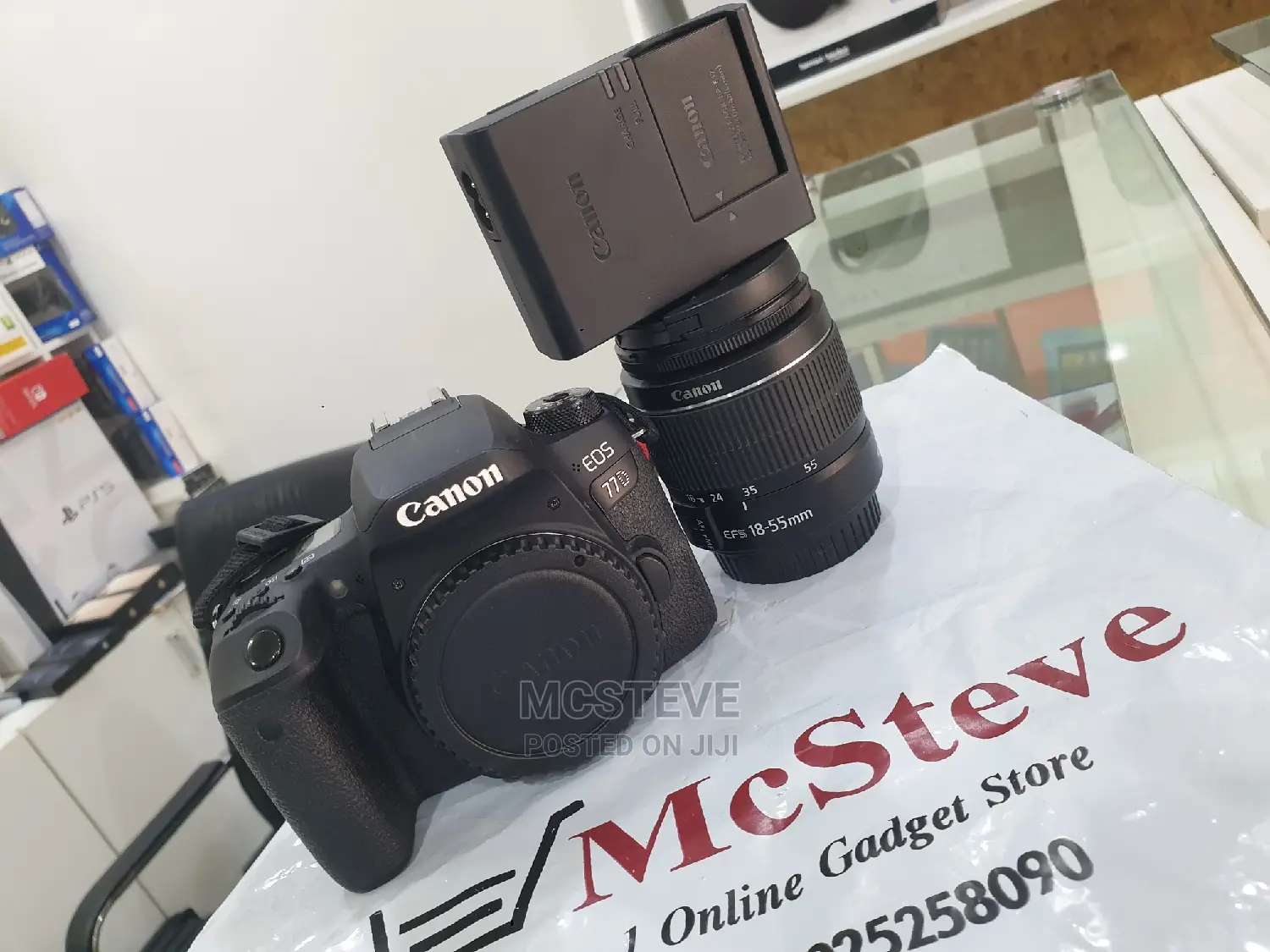 Canon EOS 77D DSLR Professional Camera With Wifi and NFC