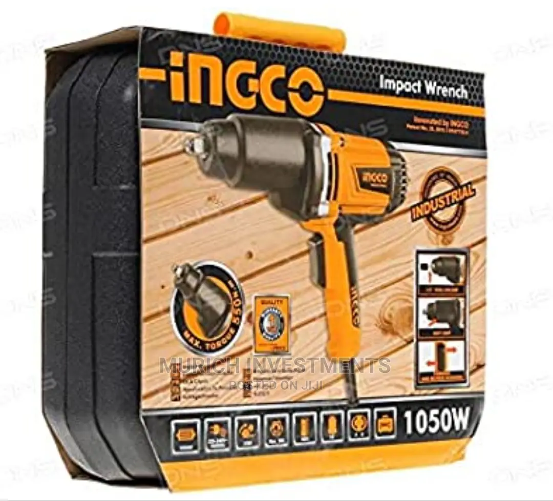 INGCO IW10508 Impact Wrench Machine 1/2inch, 1050W