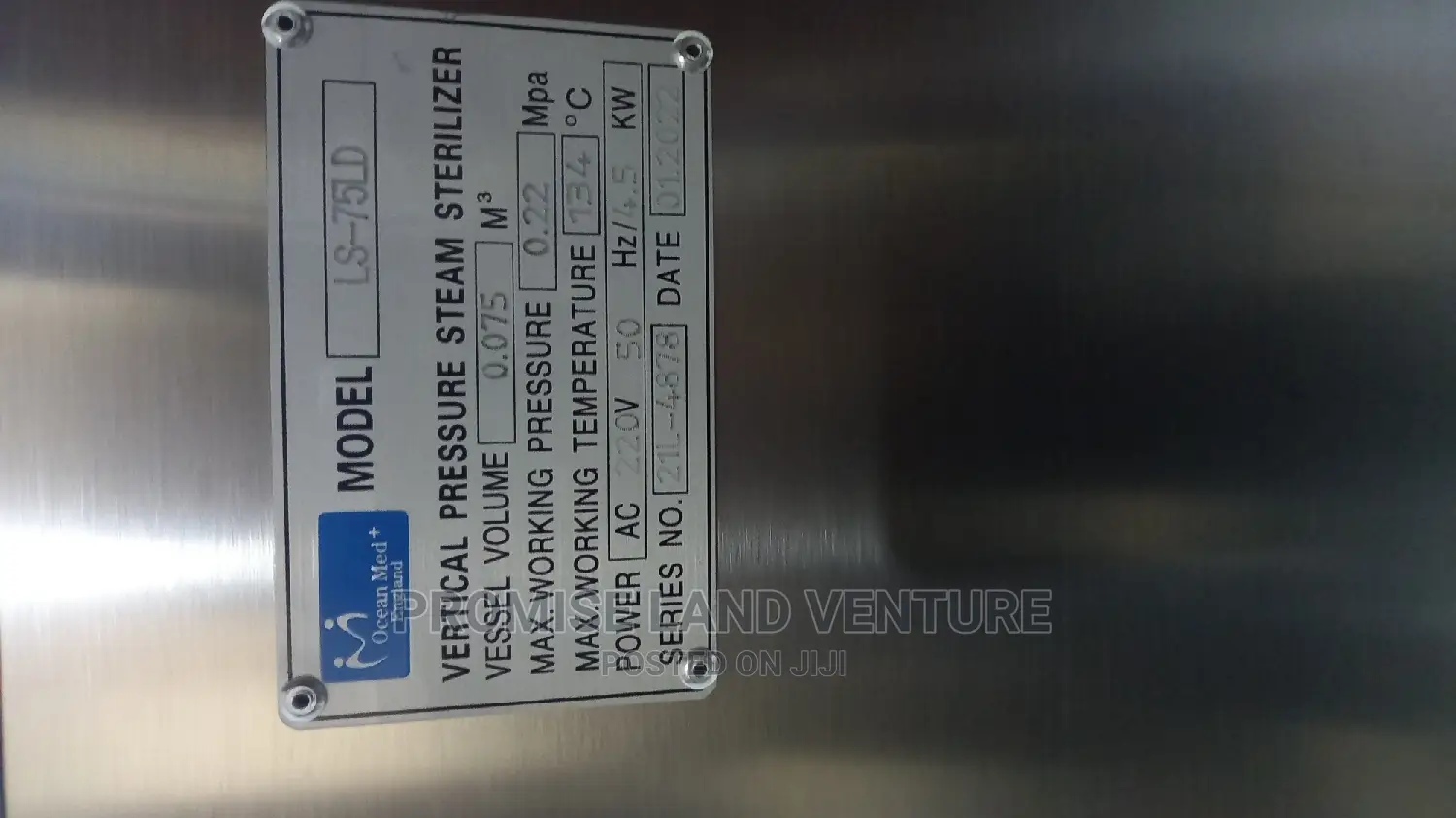 Autoclave 75l England