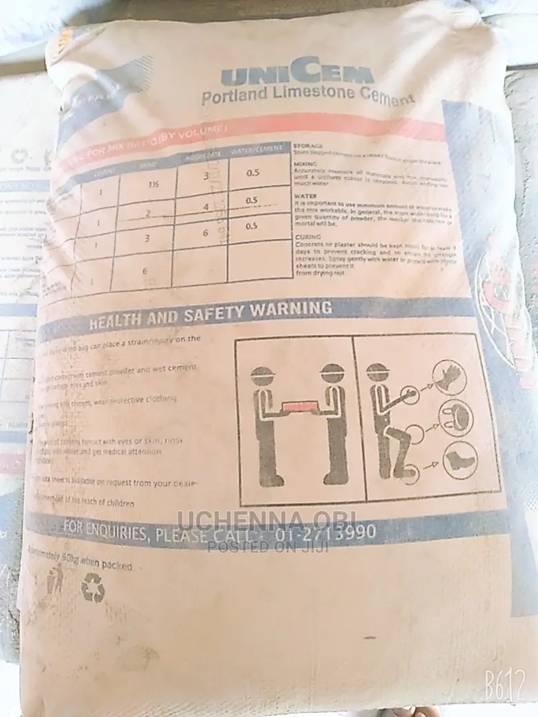 1 Bag Of Unicem Cement By 50kg
