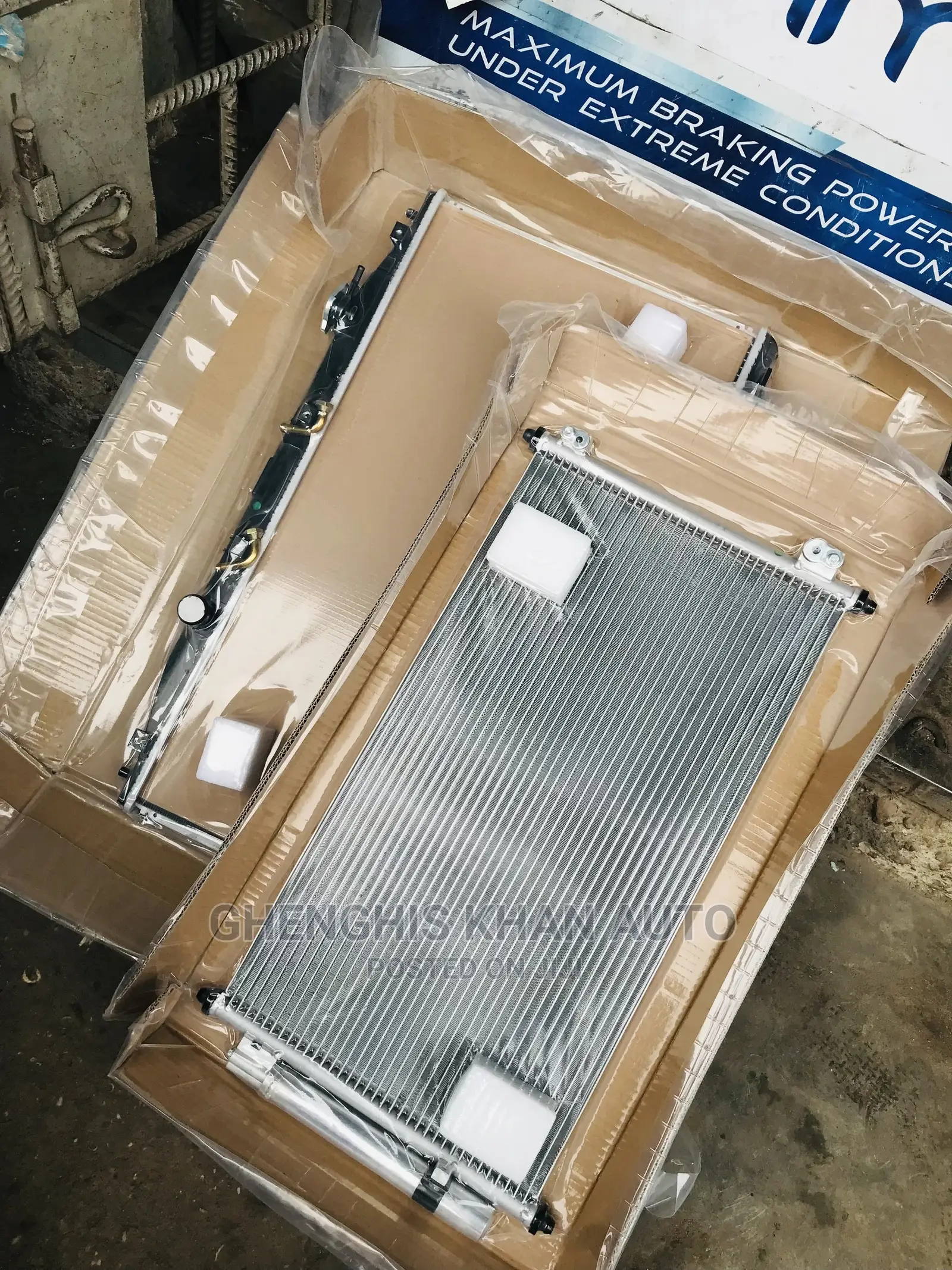 Radiator And Condenser 2008-2010 Honda Accord