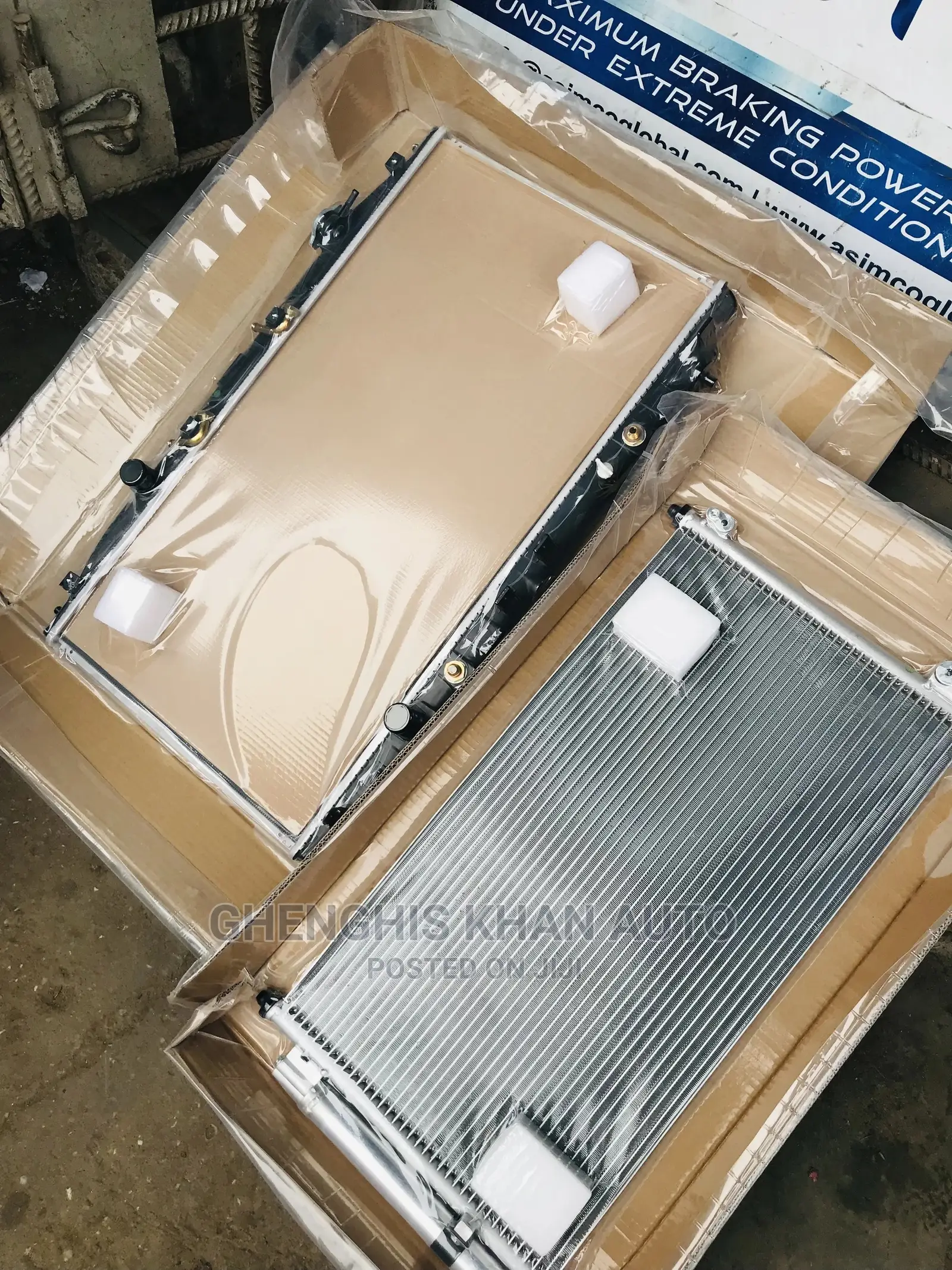 Radiator And Condenser 2008-2010 Honda Accord