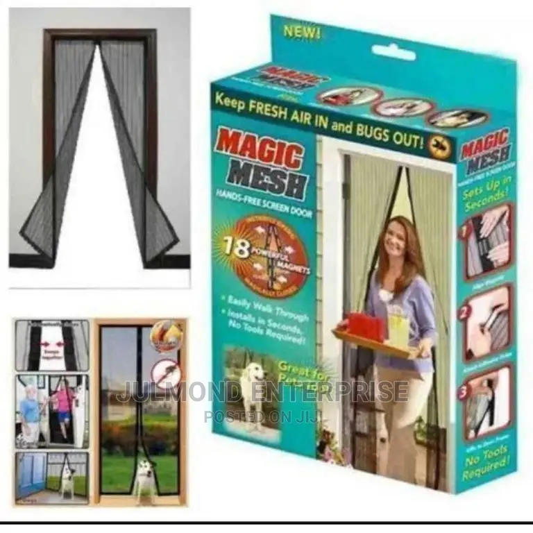 Magic Mesh Anti Mosquitoes Transparent Screen Door