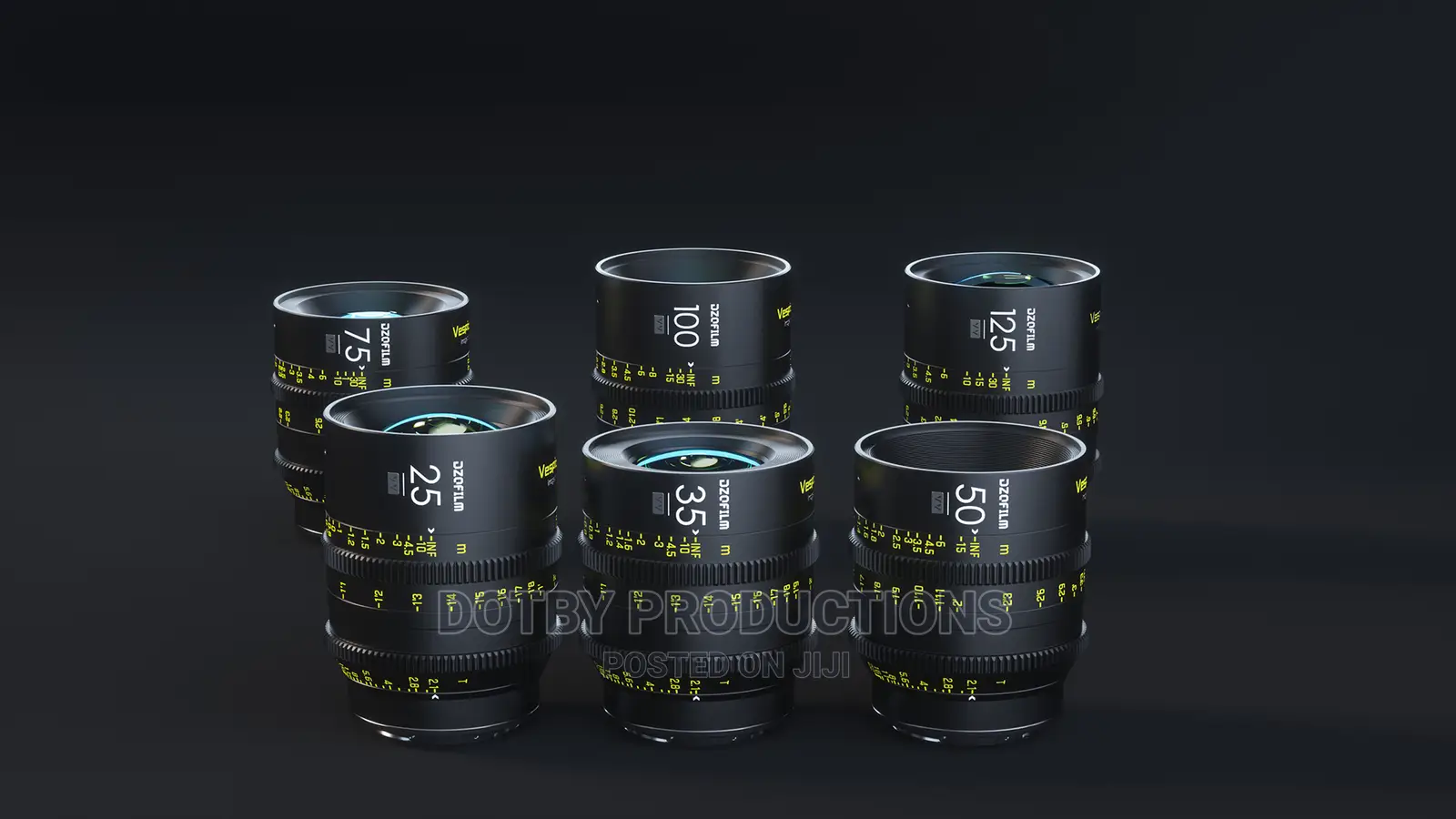 Dzofilm Vespid Cine VV Prime Cinema Lenses- Set of 6