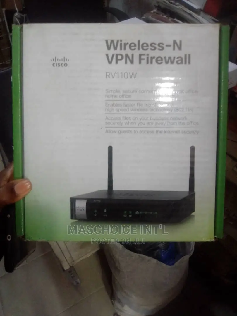 Cisco RV110W 4-Port 10/100 Firewall Router