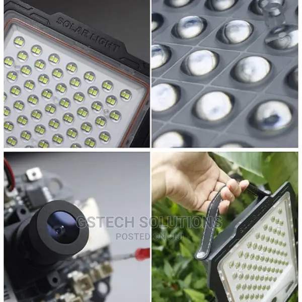 Solar Floodlight With Cctv Camera