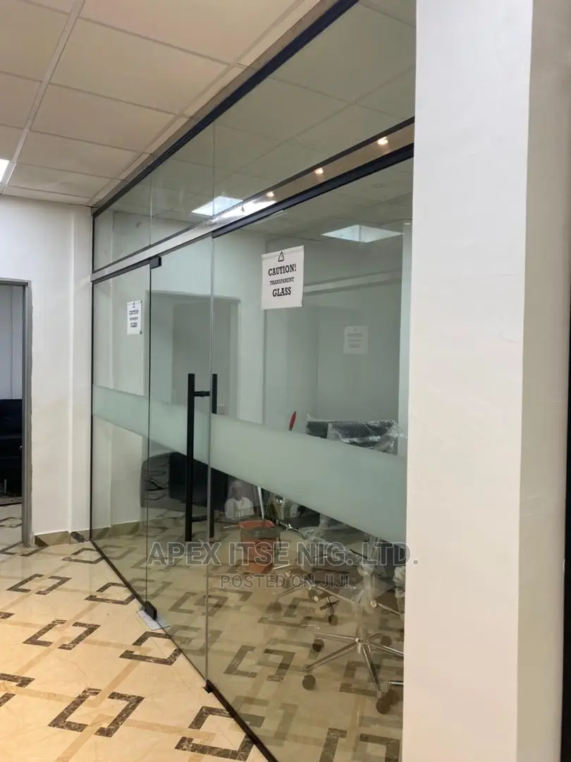 Glass Door Partition