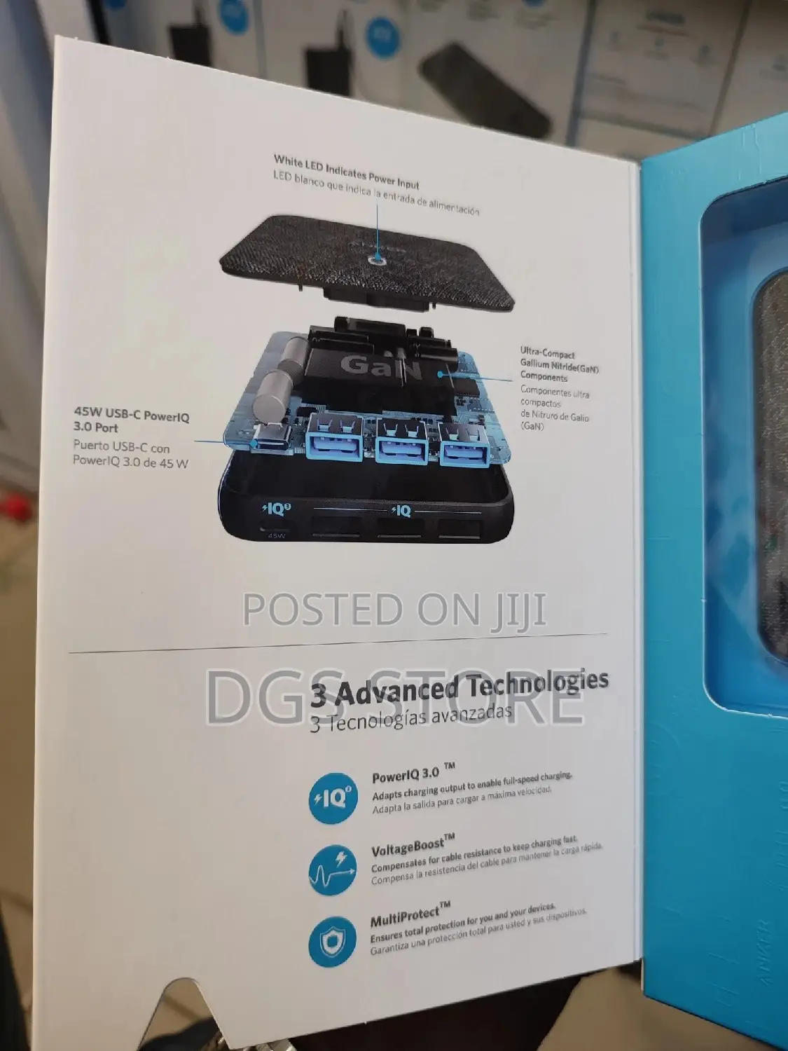 Anker Silm Size Huge Power 65w Power Port Atom LLL Charger