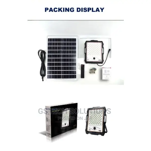 100W -200w Solar Intelligent Led Flood Light With Camera