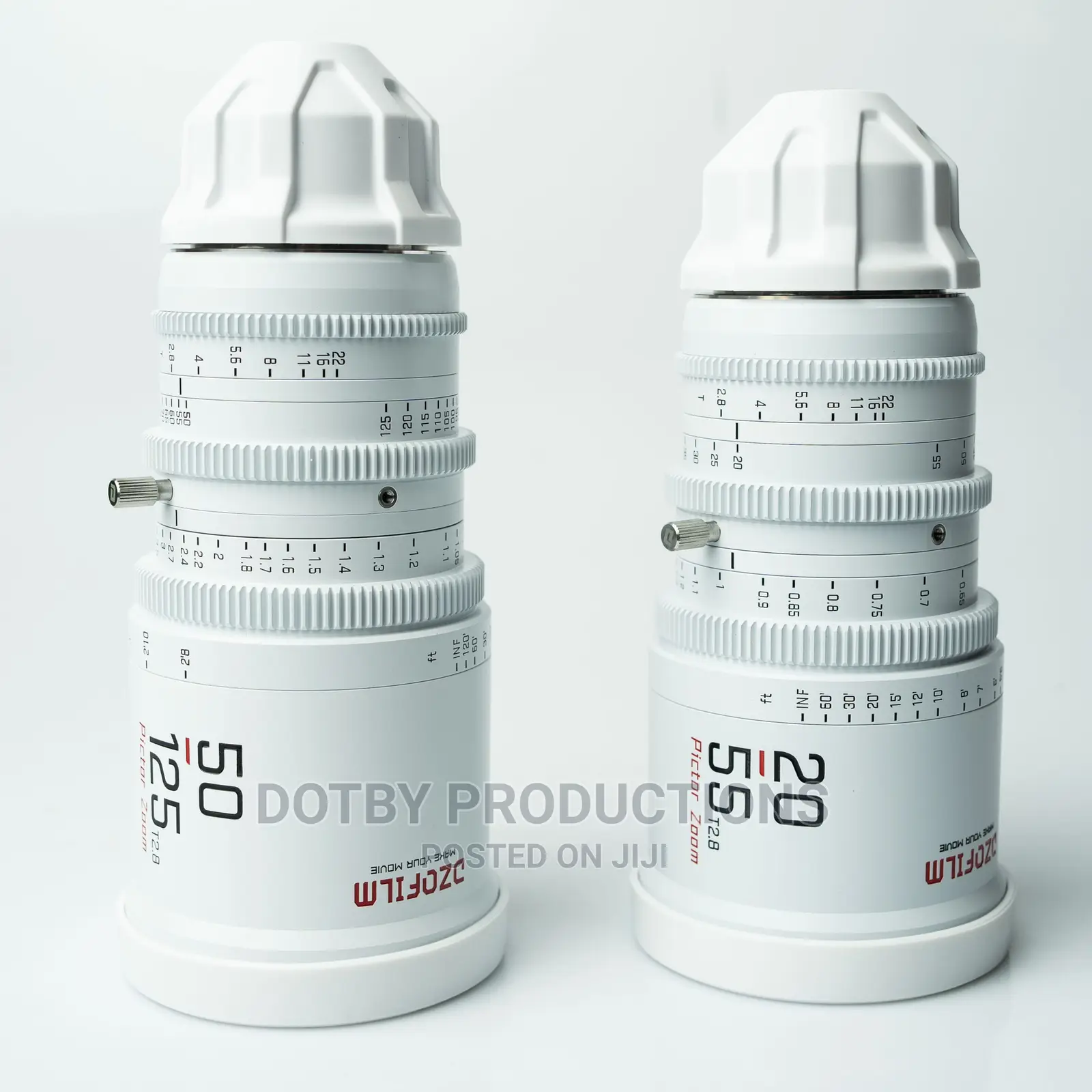 20-55mm 50-125mm T2.8 SUPER35 Cine Lens for Rent