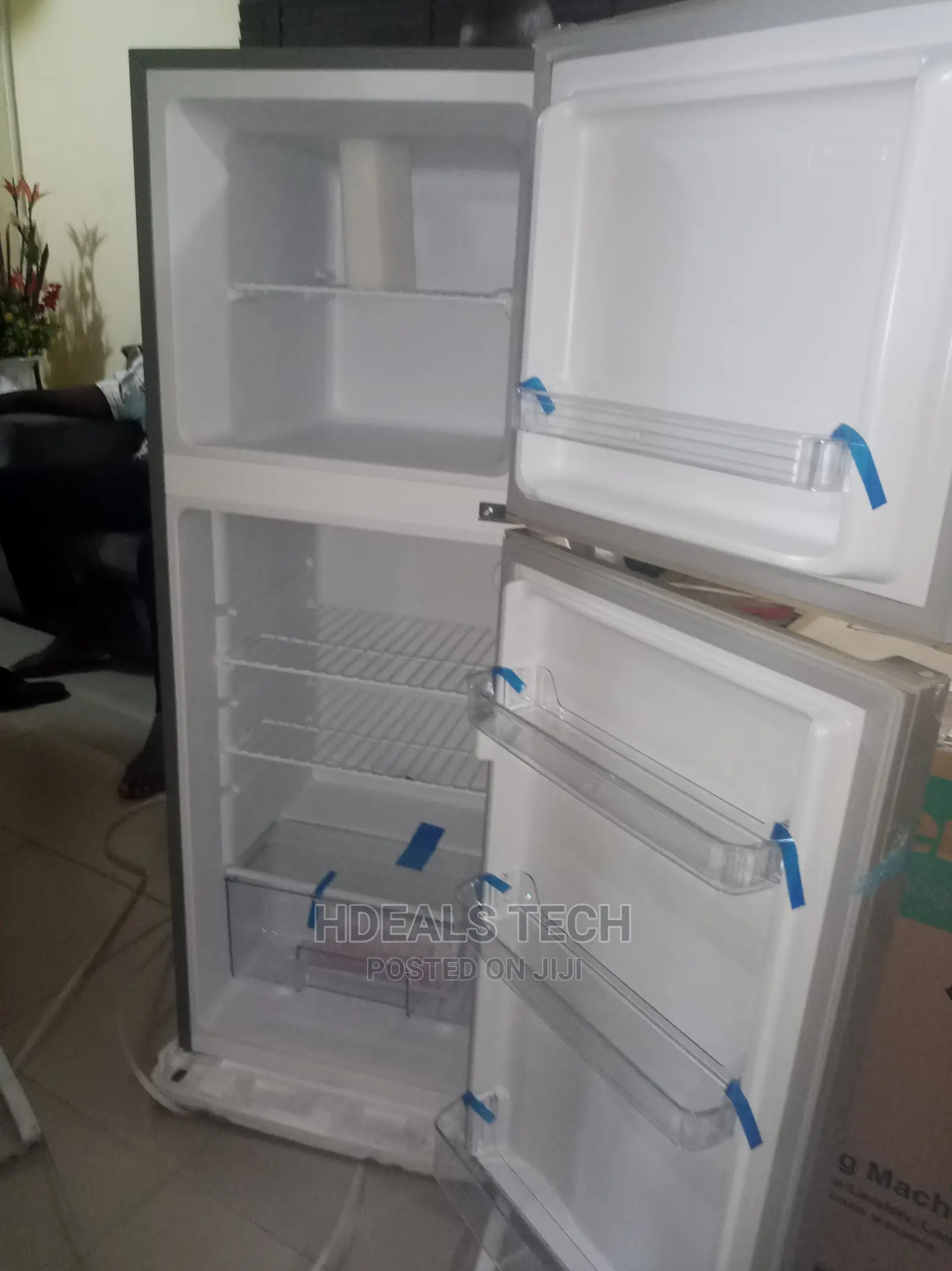 Skyrun 138liters Double Door Top Mount Refrigerator Bcd138m