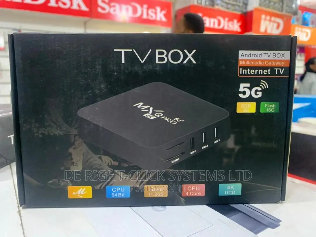 Android Smart Tv Box Rom/Ram 64/4gb